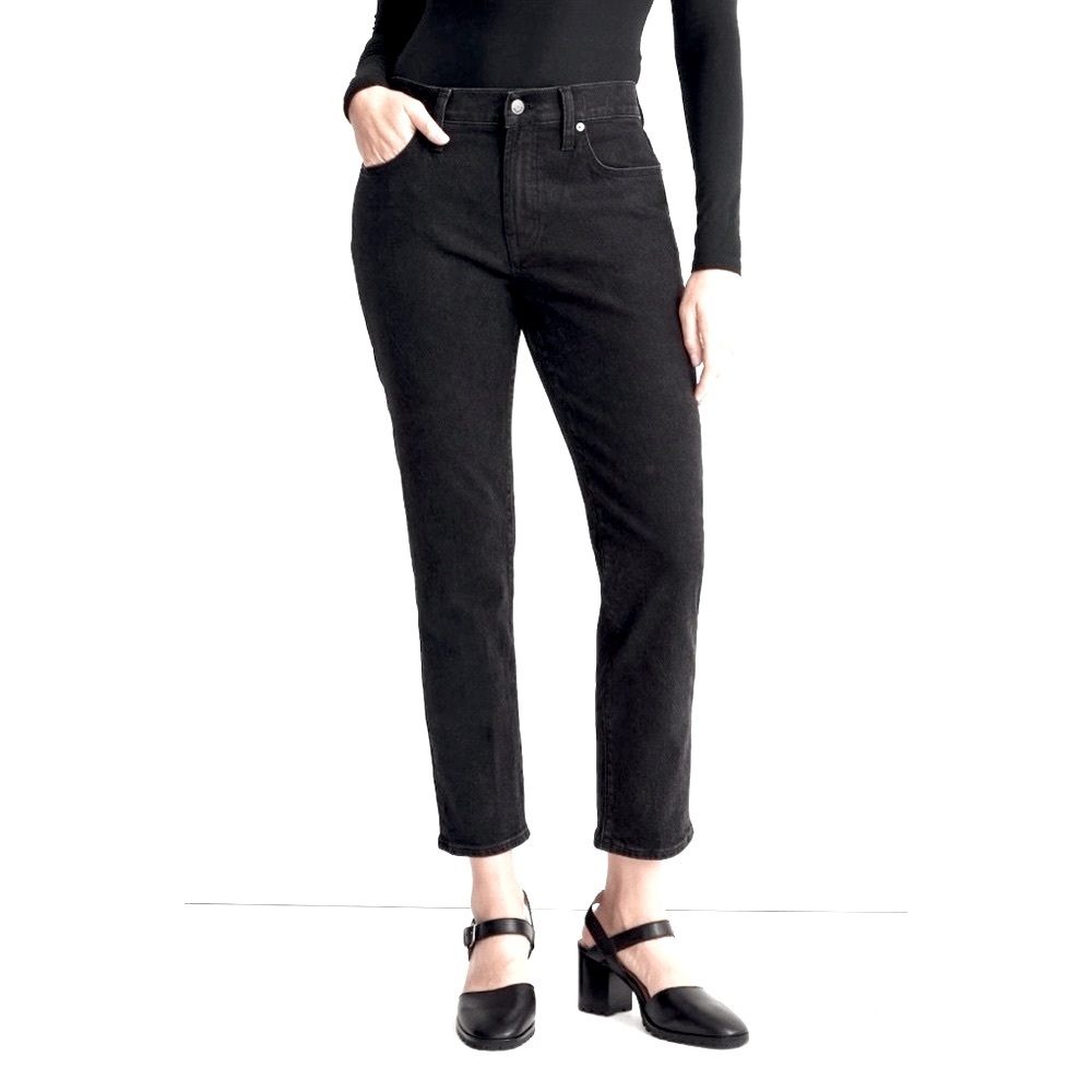 Madewell Mid-rise Perfect Vintage Jean in Black